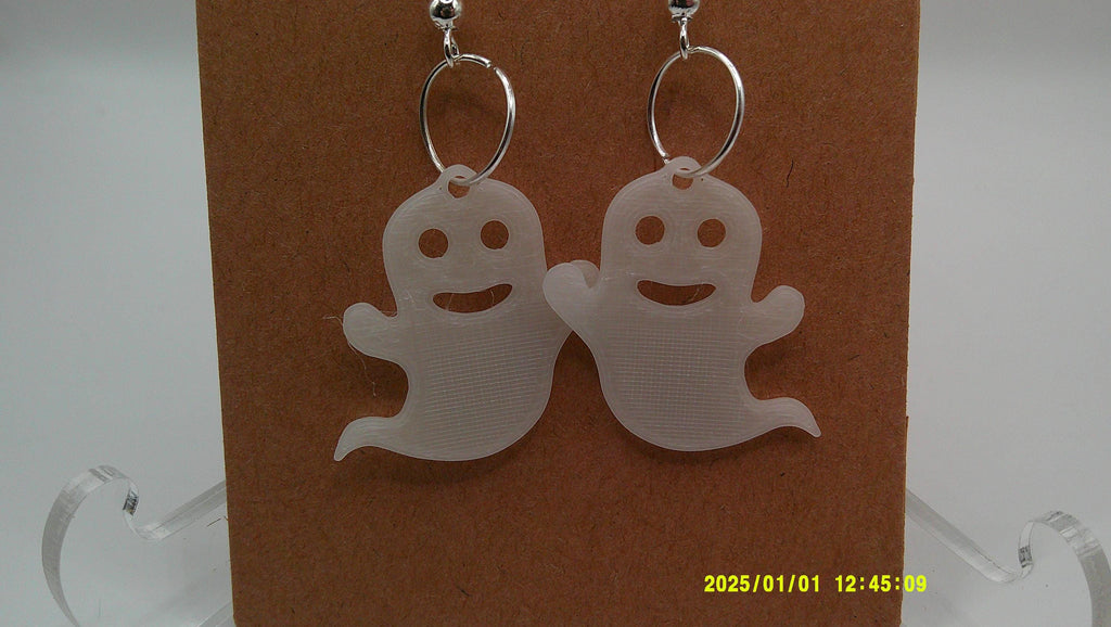 Happy Haunters Earrings – Handmade Ghost Dangles