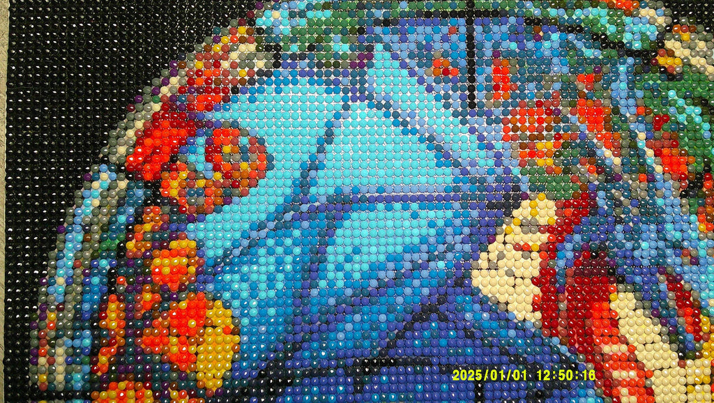 Celestial Blue Dragon Diamond Art Mosaic