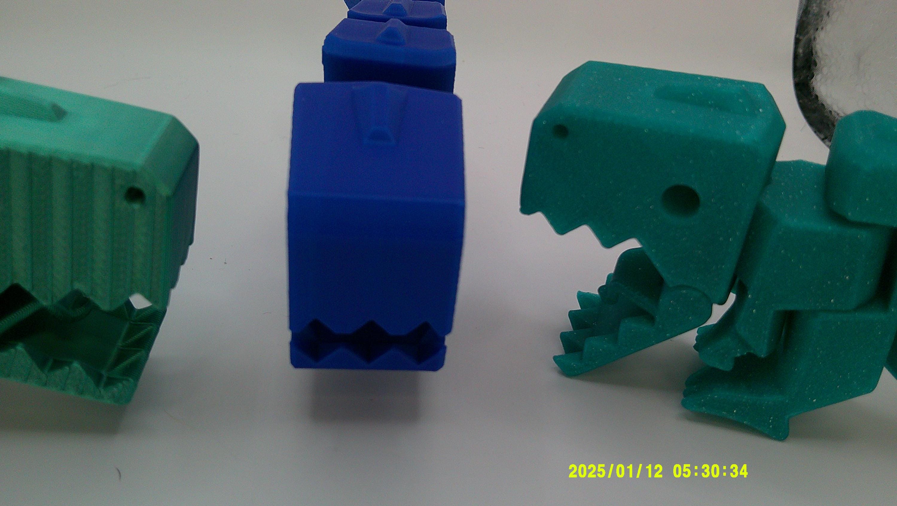 Flexi Dino Riding Buddy, 3D Printed Bike Companion for Kids
