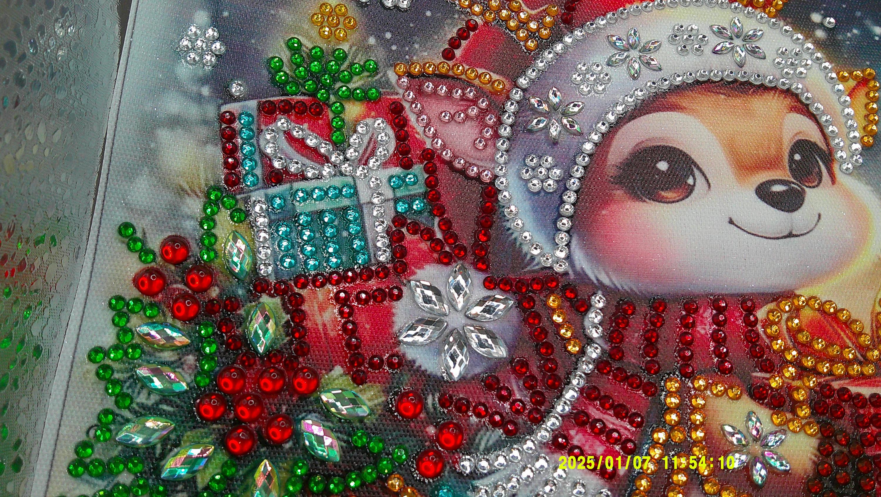 Jolly Reindeer in a Sparkling Sleigh