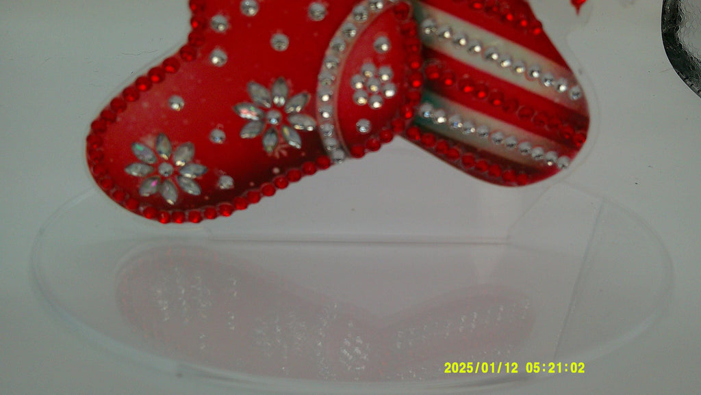 Jeweled Christmas Stockings Diamond Art | Festive Embellished Display
