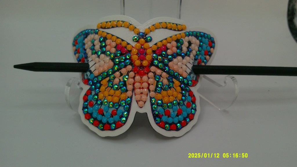 Colorful Butterfly Diamond Art | Bright Gem Wing Pattern