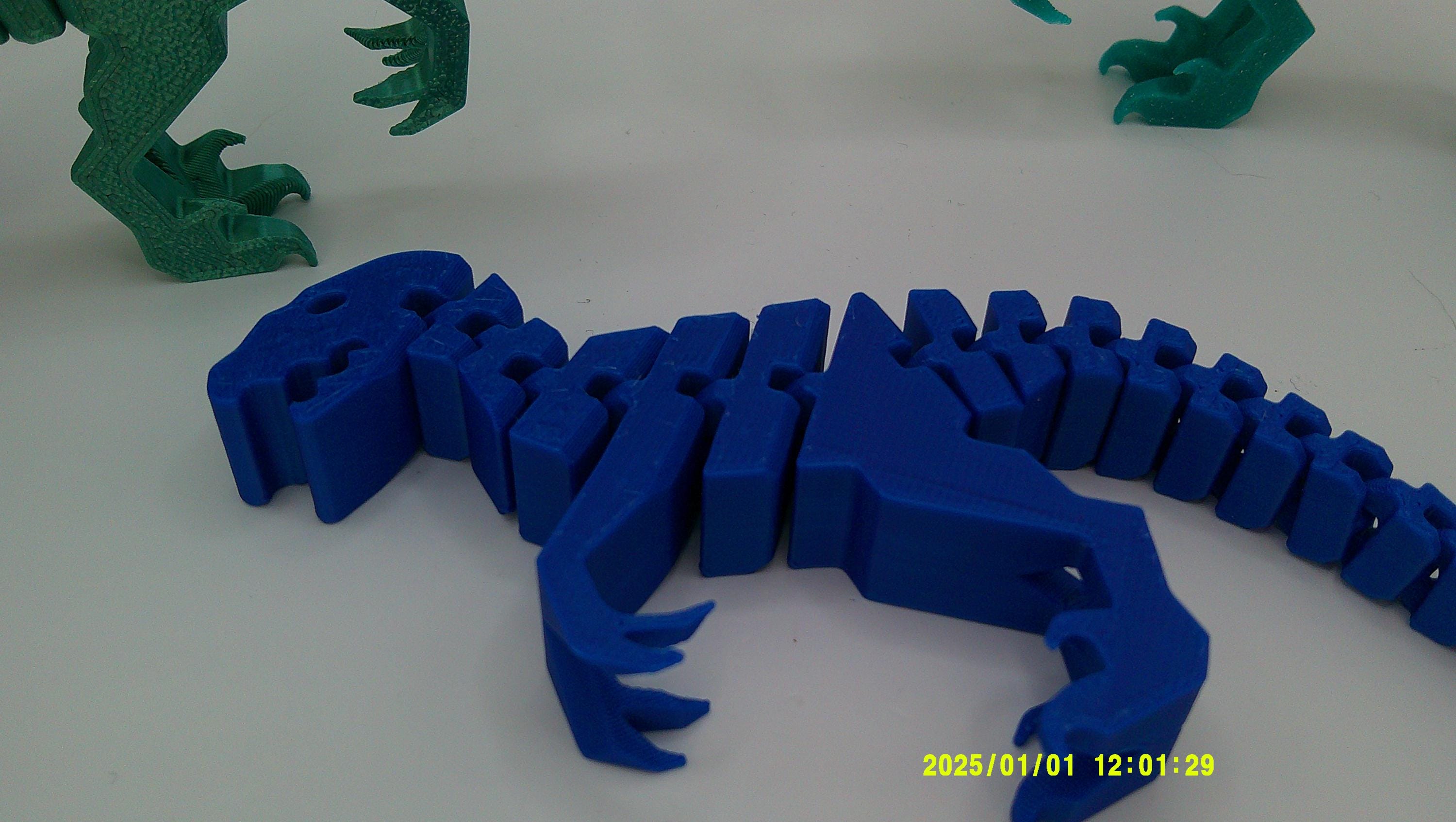Flexi Dino Critter, Articulated Raptor Figure