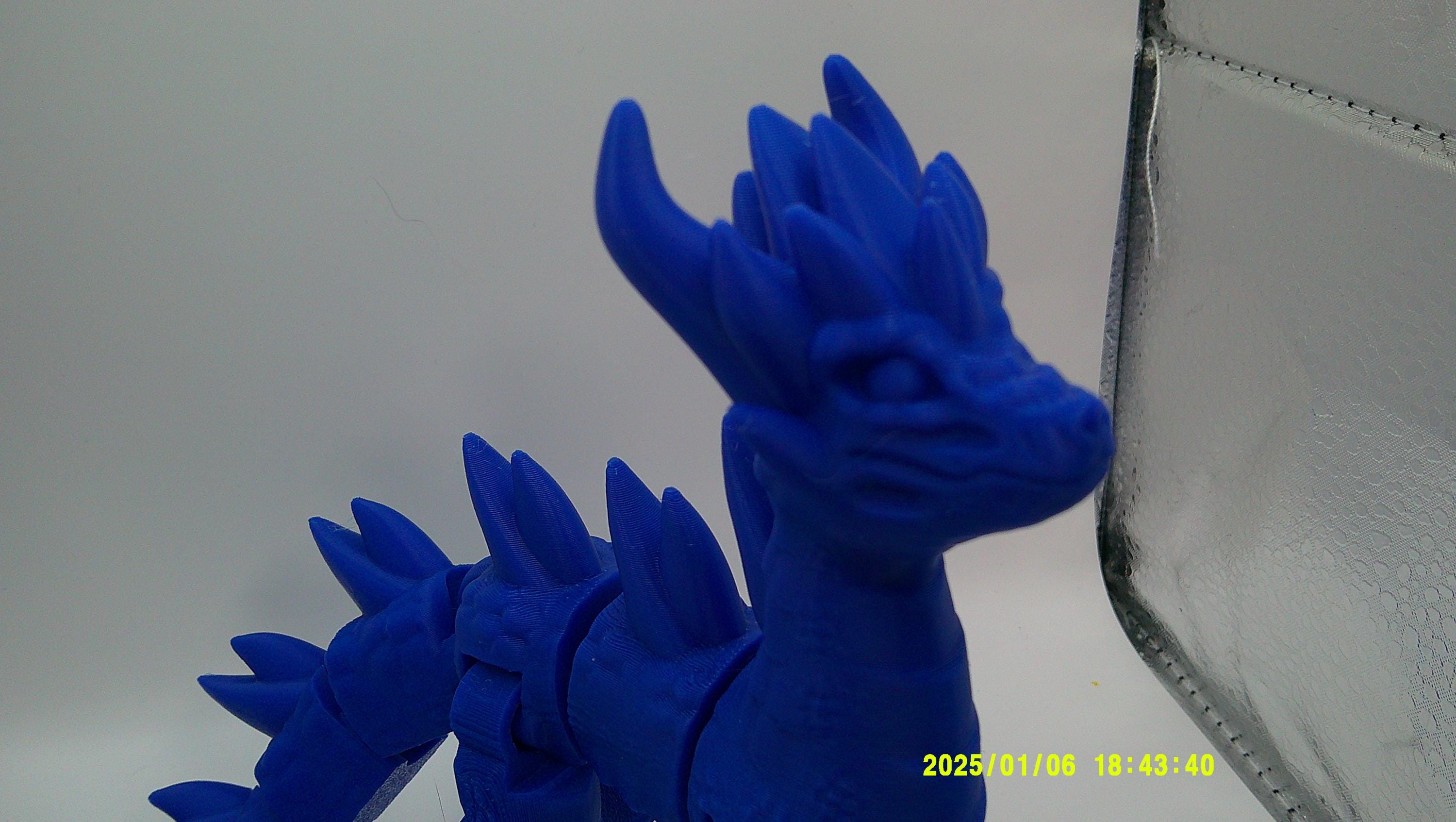 3D Printed Sapphire Spine Dragon