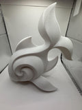 3D Printed Elegant Koi Fish Decor Statue