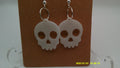 Bone Chill Earrings – Halloween Skull Silhouettes