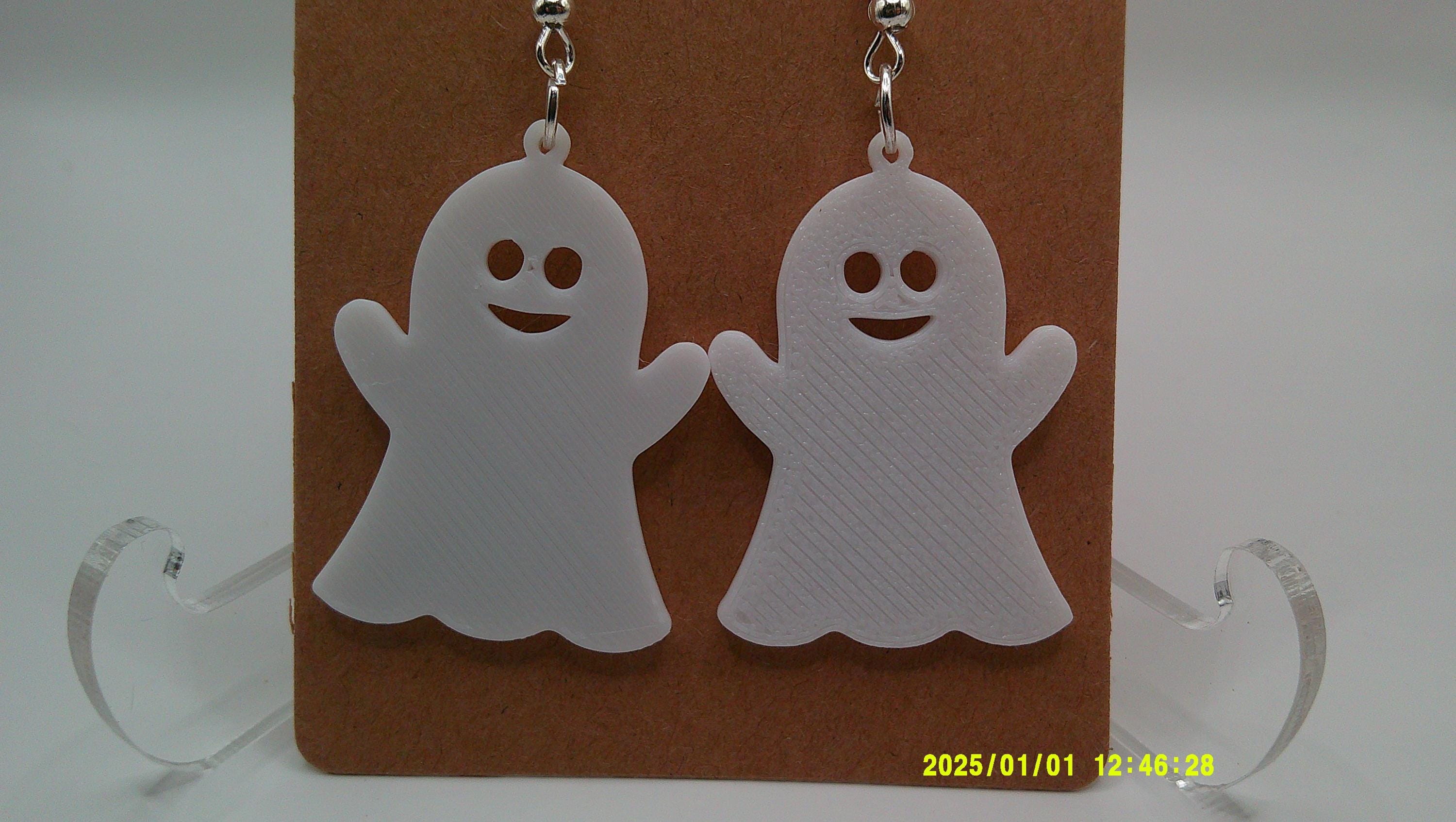Boo Crew Earrings – Whimsical Ghost Pair for Fall