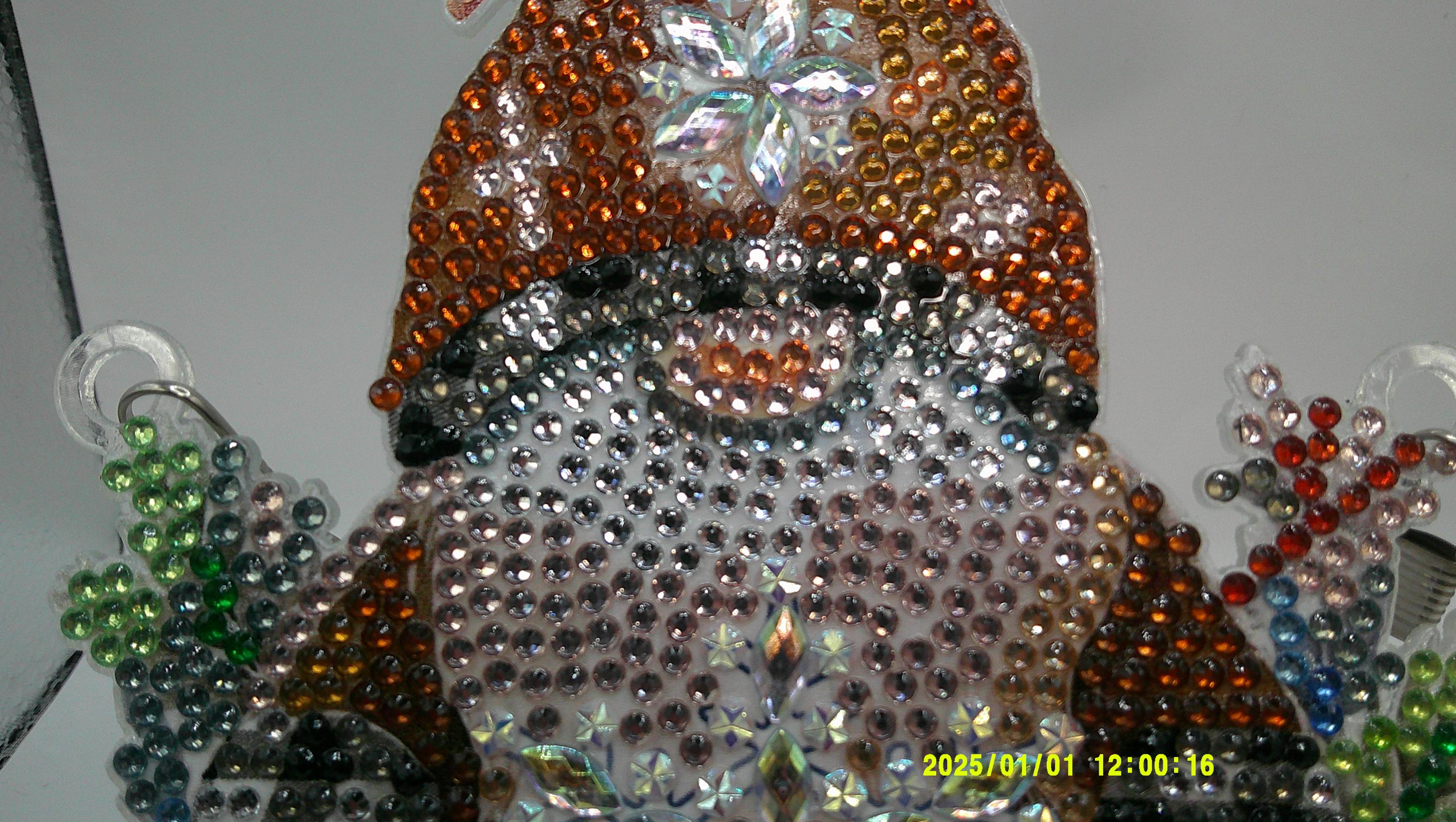 Sparkling Holiday Gnome Suncatcher
