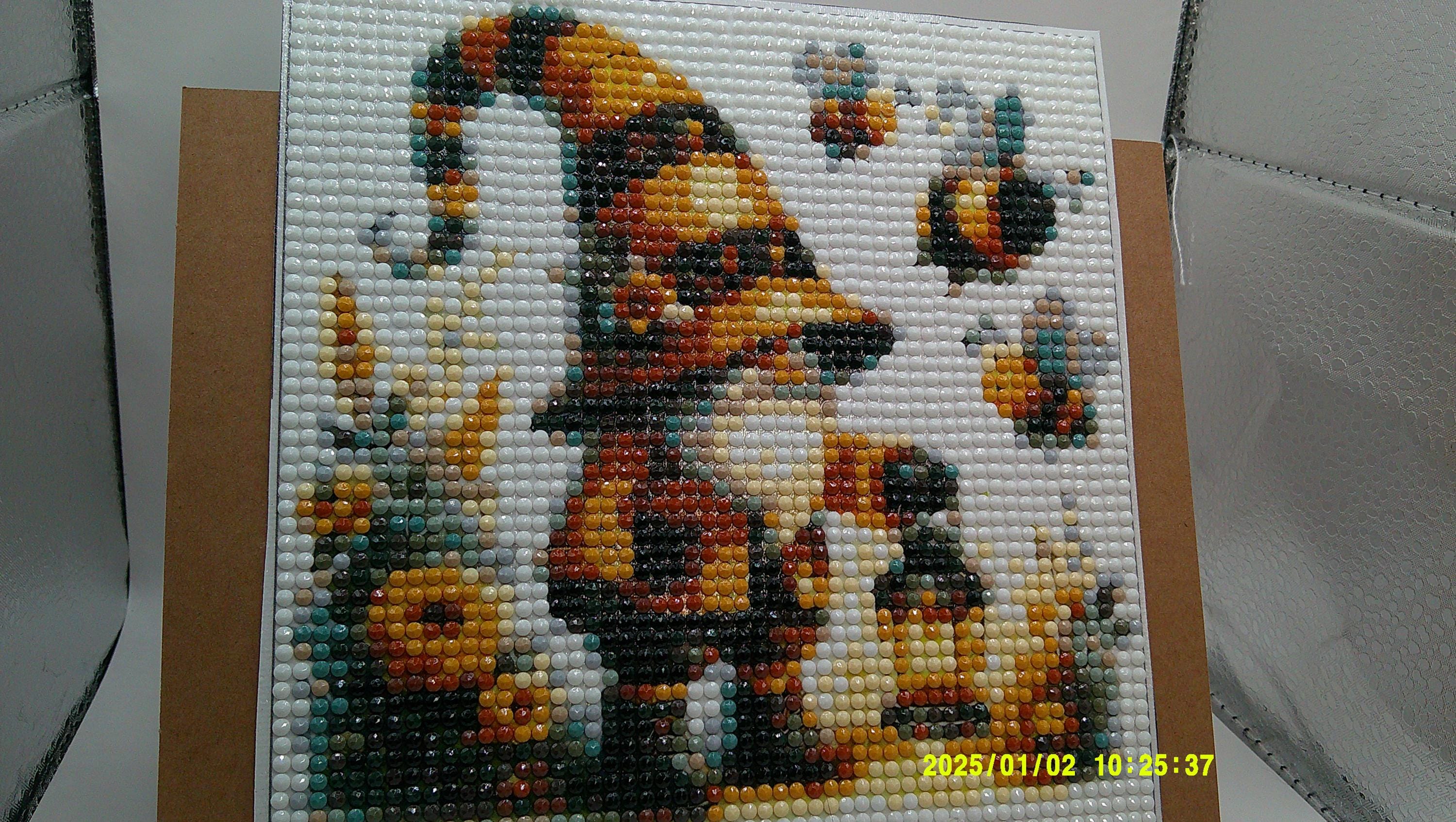 Honeybee Meadow Gnome Diamond Art