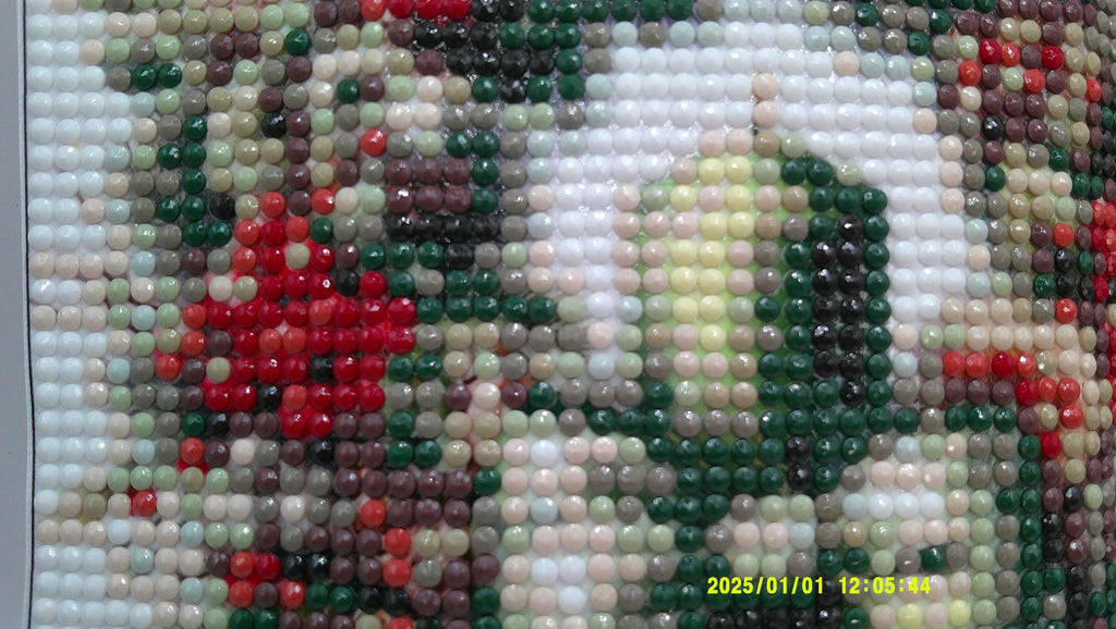 Holiday Floral Wreath Diamond Art Painting