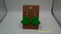 Santa’s Hat Earrings – Whimsical Winter Accessory