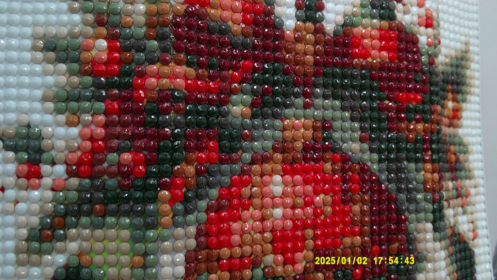 Festive Ribboned Ornament Diamond Art Painting