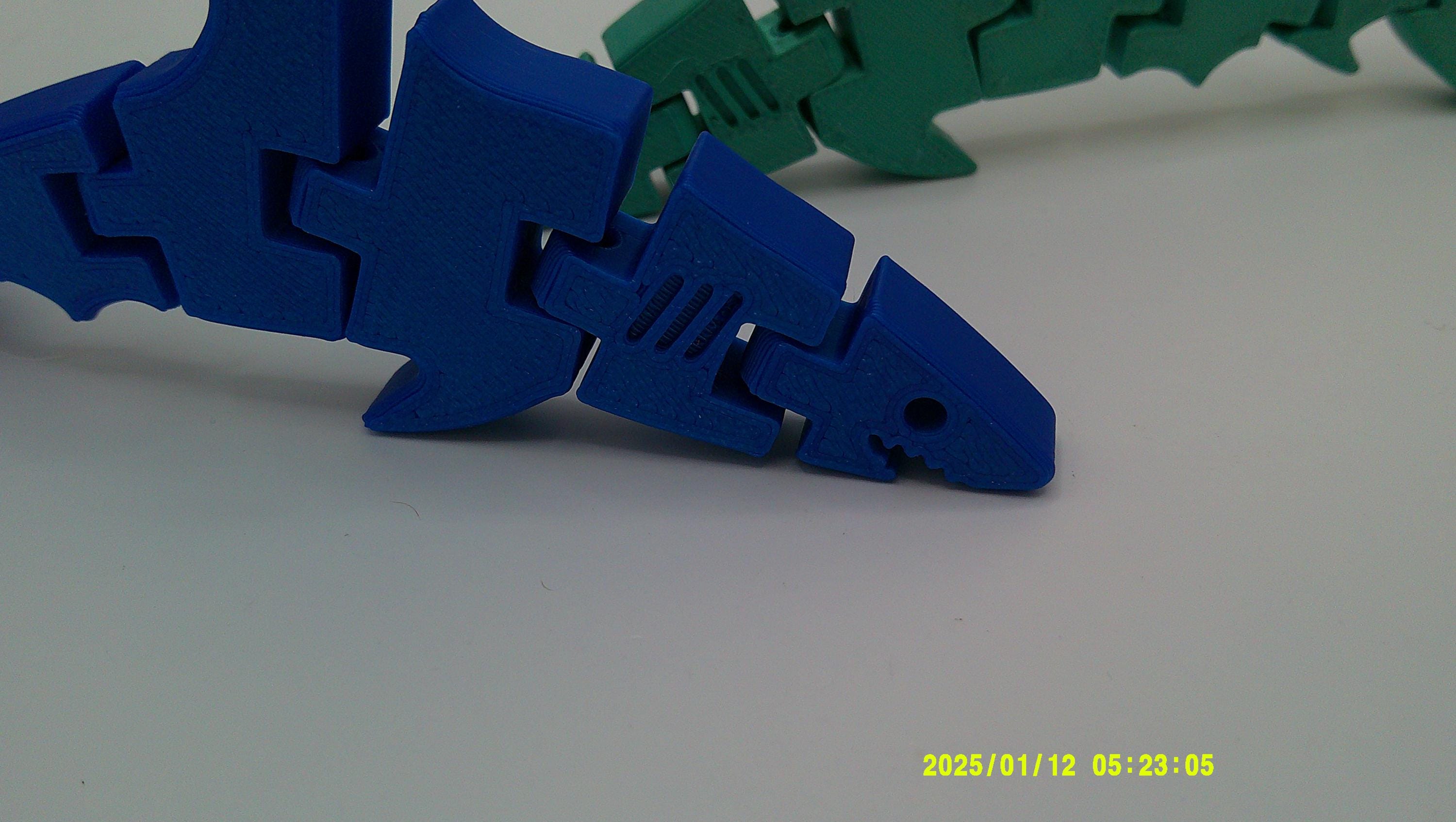 3D Printed Articulated Shark | Wiggle‑Joint Sea Creature