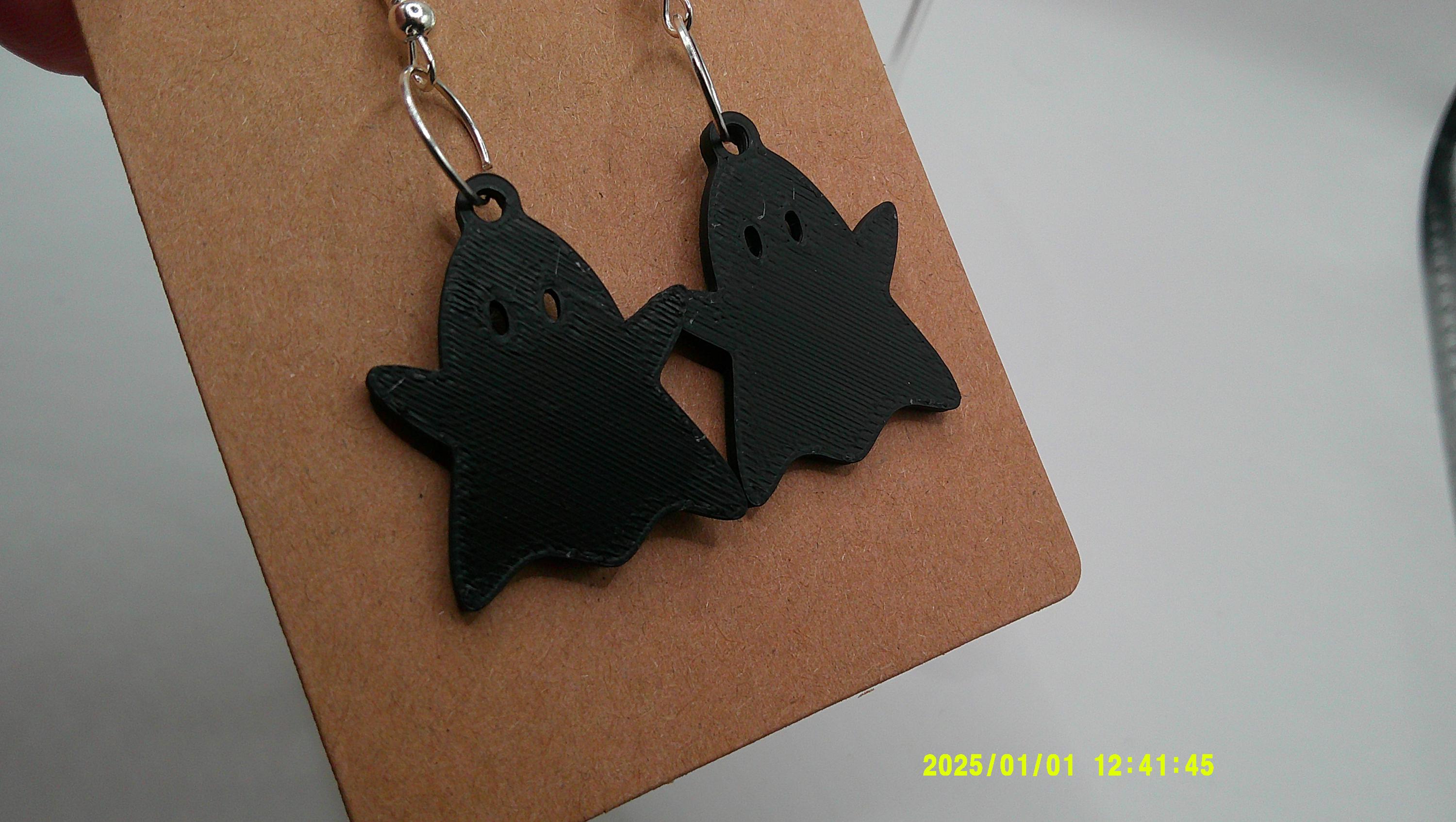 Haunt & Flare Earrings – Whimsical Ghost Statement Jewelry