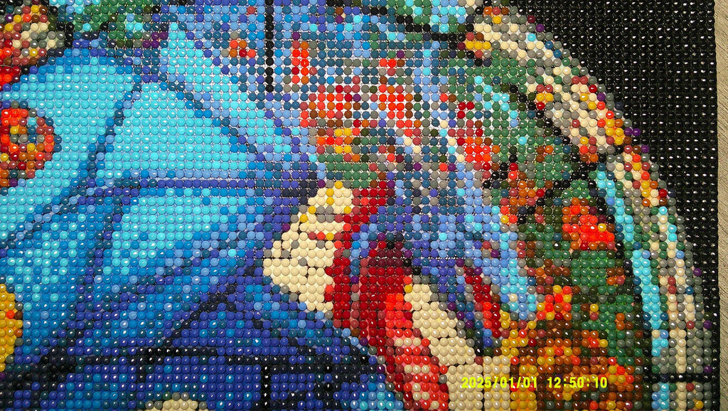 Celestial Blue Dragon Diamond Art Mosaic