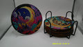 Celestial Diamond Art Coaster Set – Sun, Moon & Stars