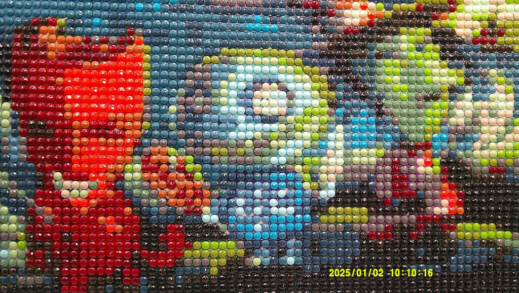 Locke, Shock & Barrel Diamond Art Trio