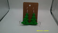 Christmas Tree Earrings – 3D Printed Holiday Charm