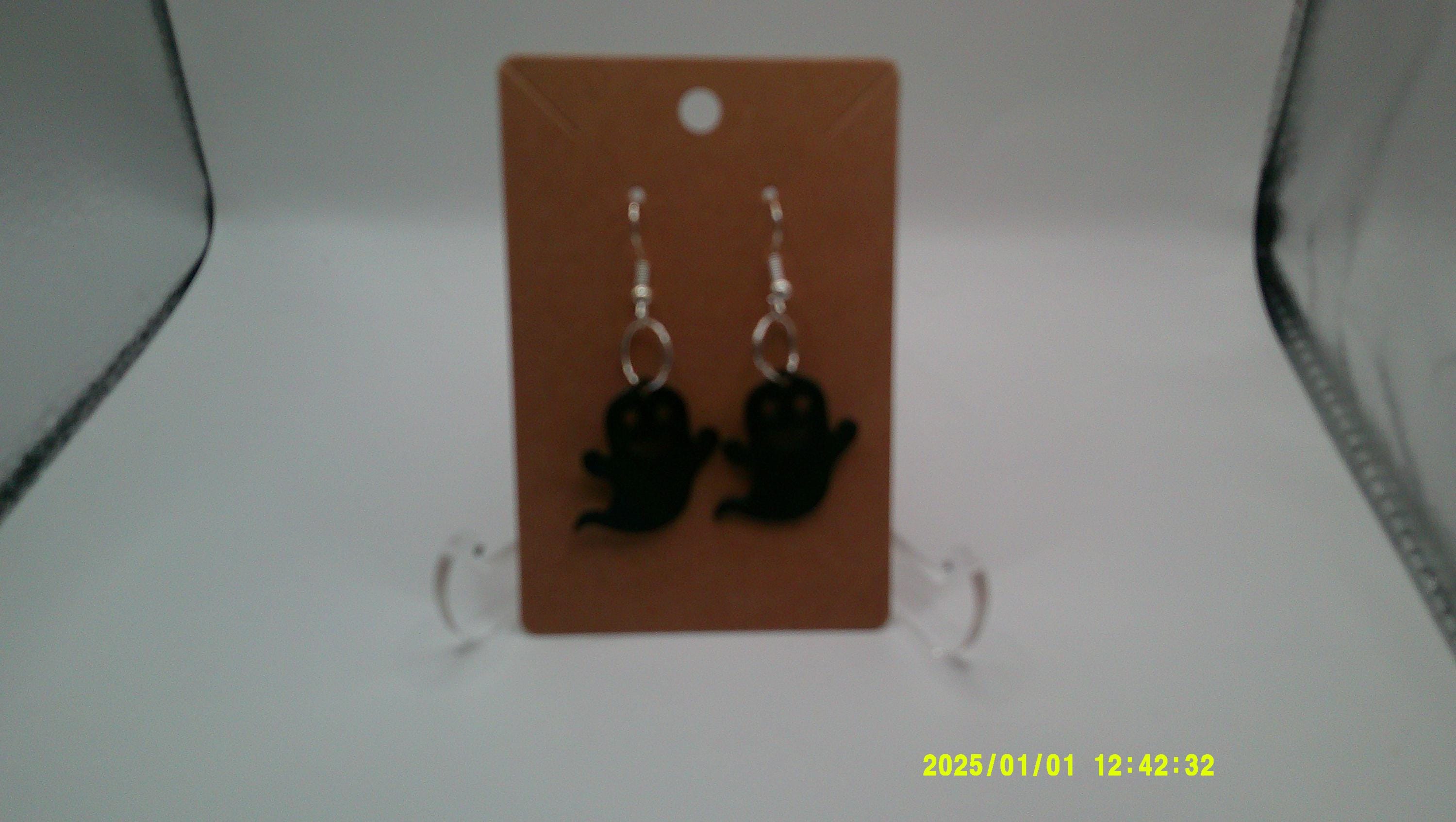 Happy Haunters Earrings – Handmade Ghost Dangles