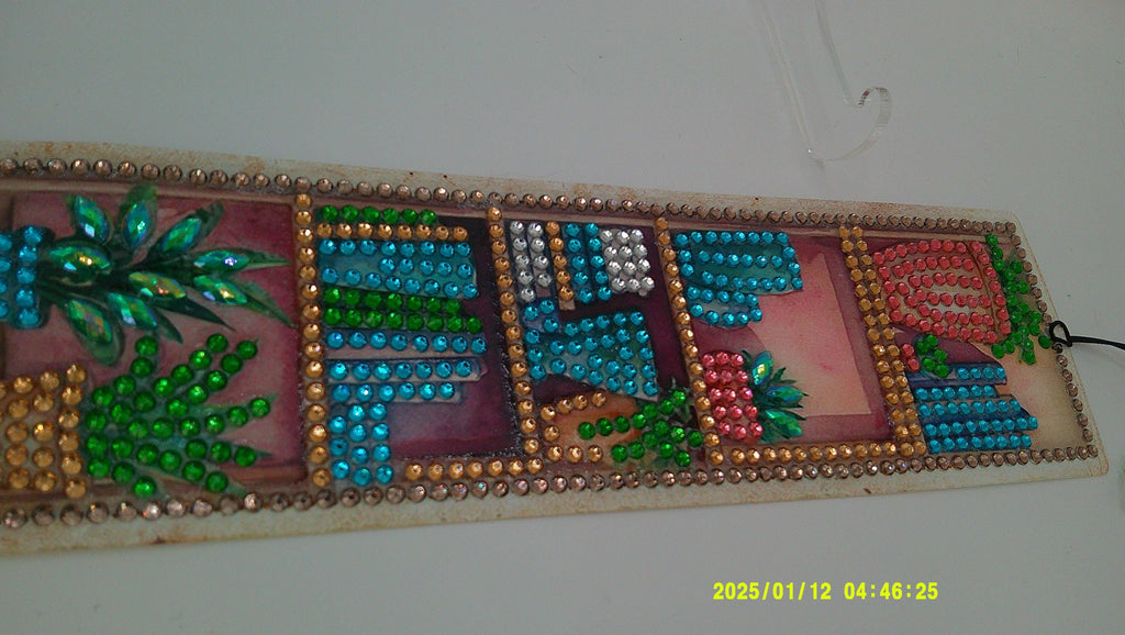 Cozy Window & Plants Diamond Art Bookmark | Rhinestone Bookshelf‑Style Design