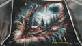 Celestial Feather and Forest Cabin Diamond Art