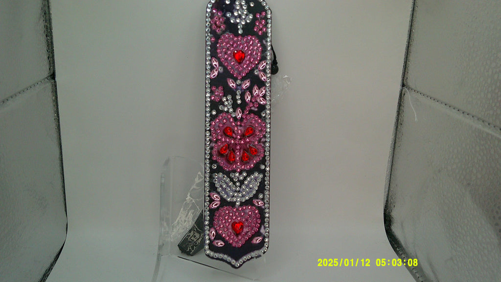 Colorful Flower Diamond Painting Bookmark | Vibrant Rhinestone Art