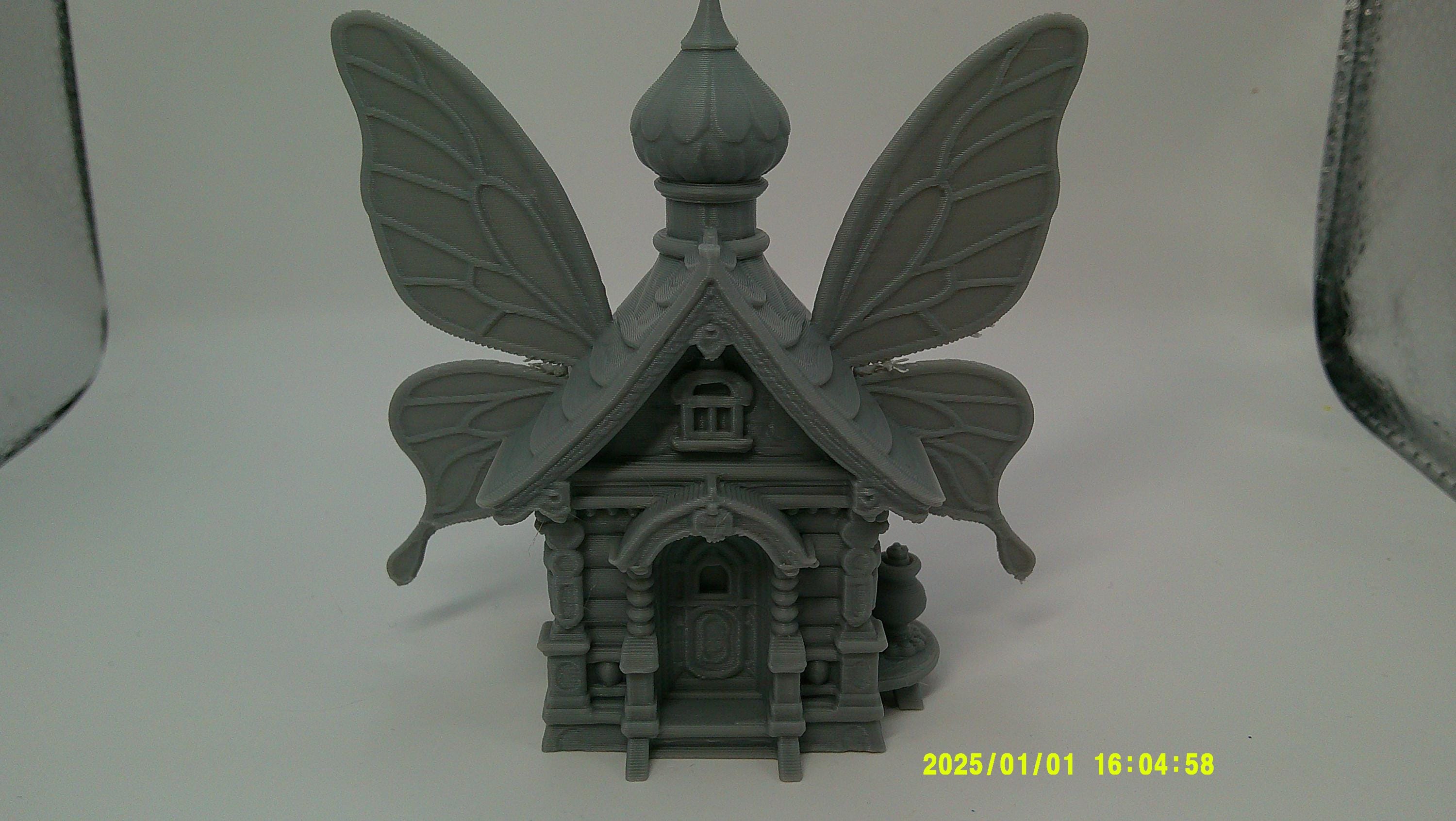 3D Printed Whimsical Fairy Village Mini Houses