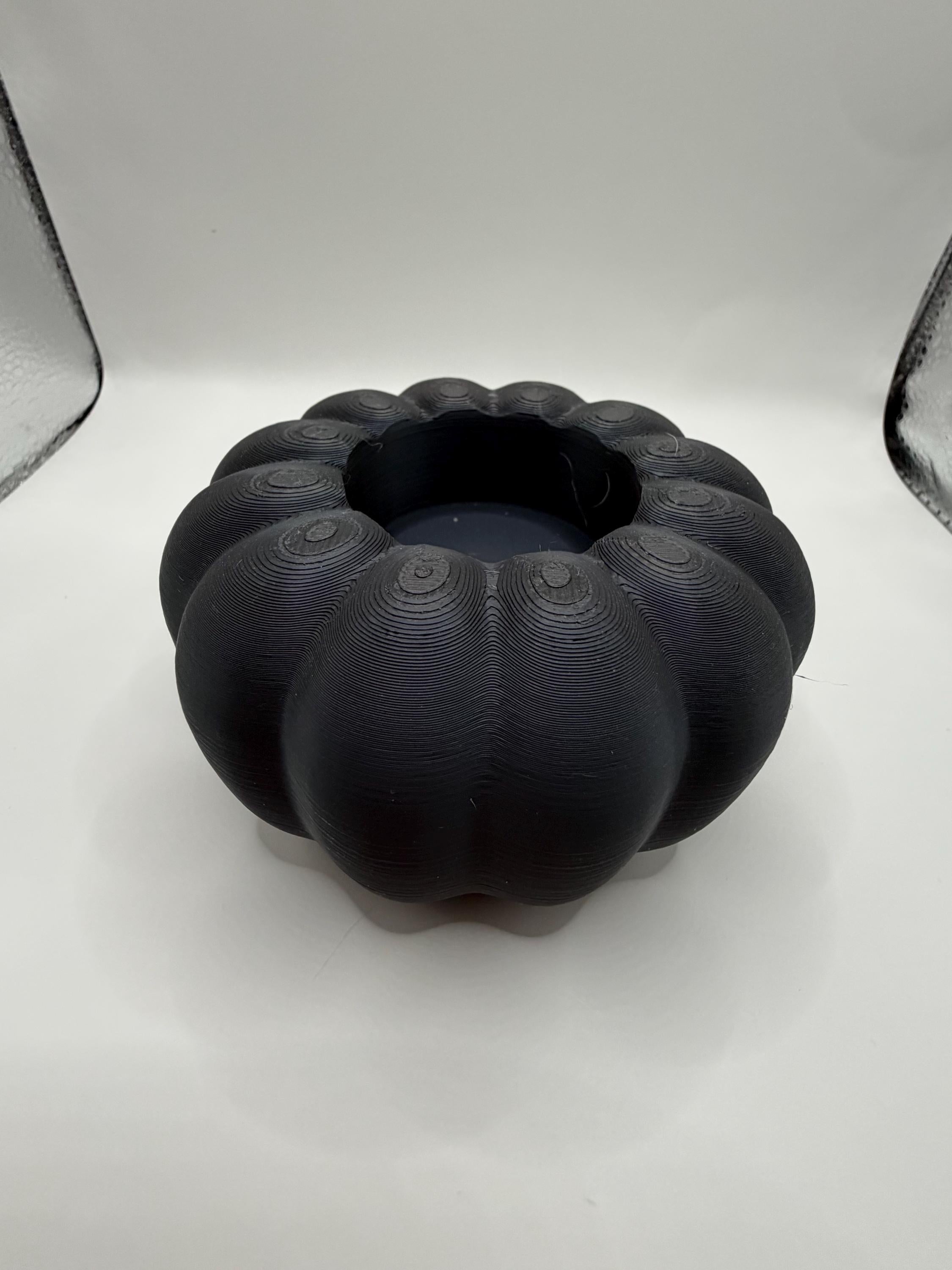 3D Printed Pumpkin Tea Light Holder