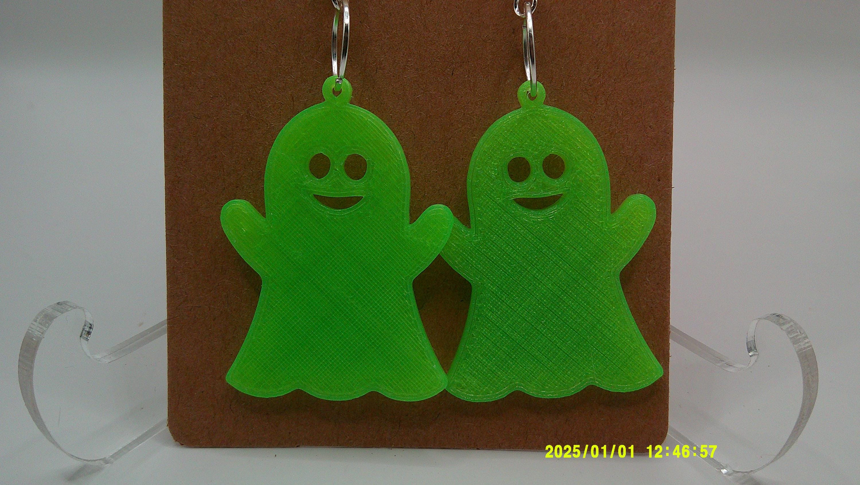 Boo Crew Earrings – Whimsical Ghost Pair for Fall