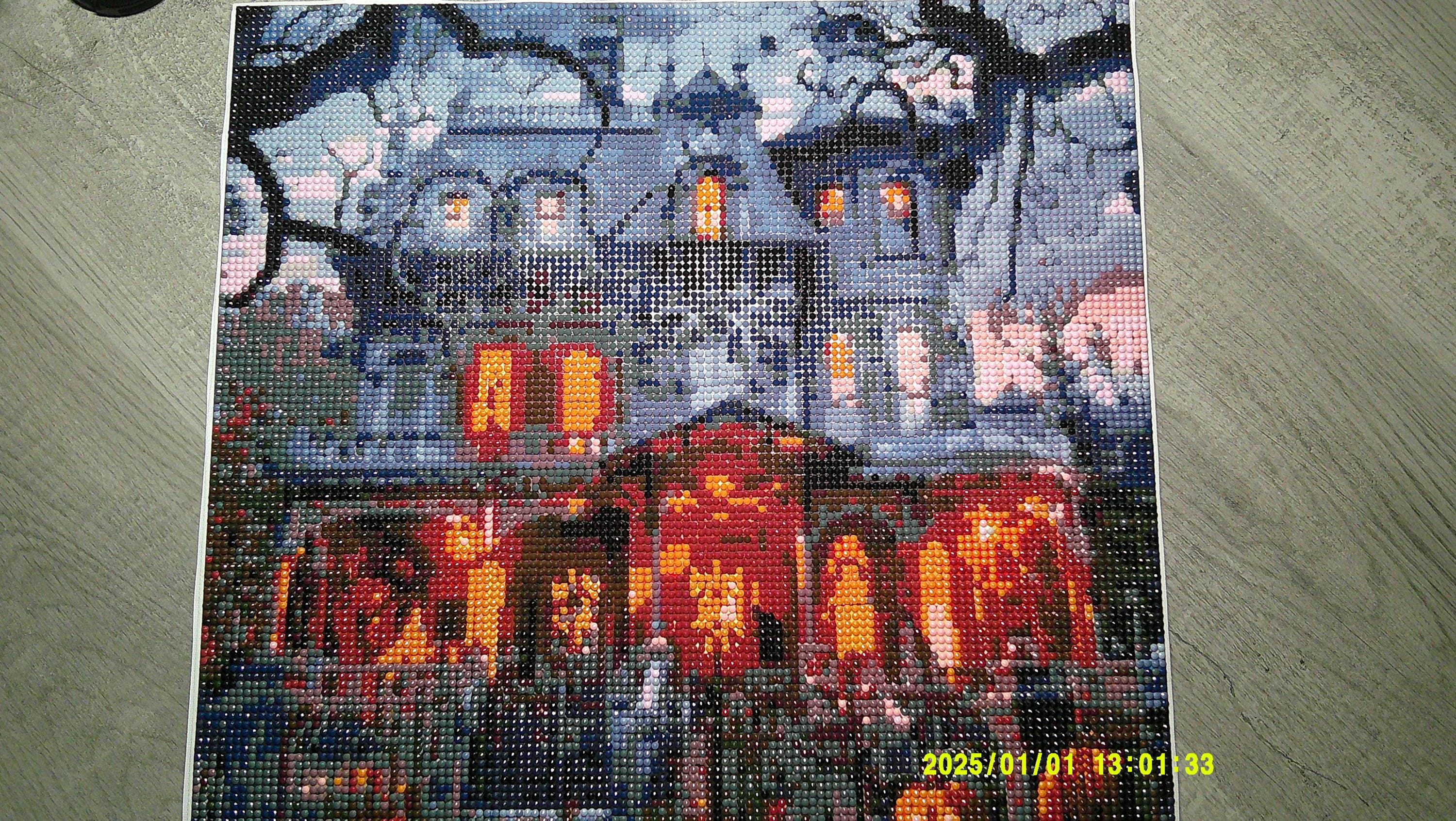 Midnight Mansion – Diamond Art Halloween Scene