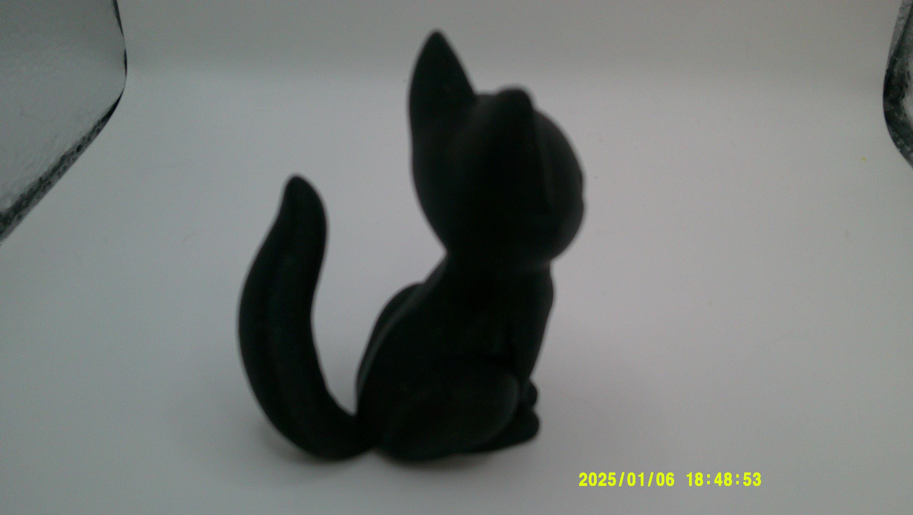 Witch’s Little Black Cat - 3D Printed