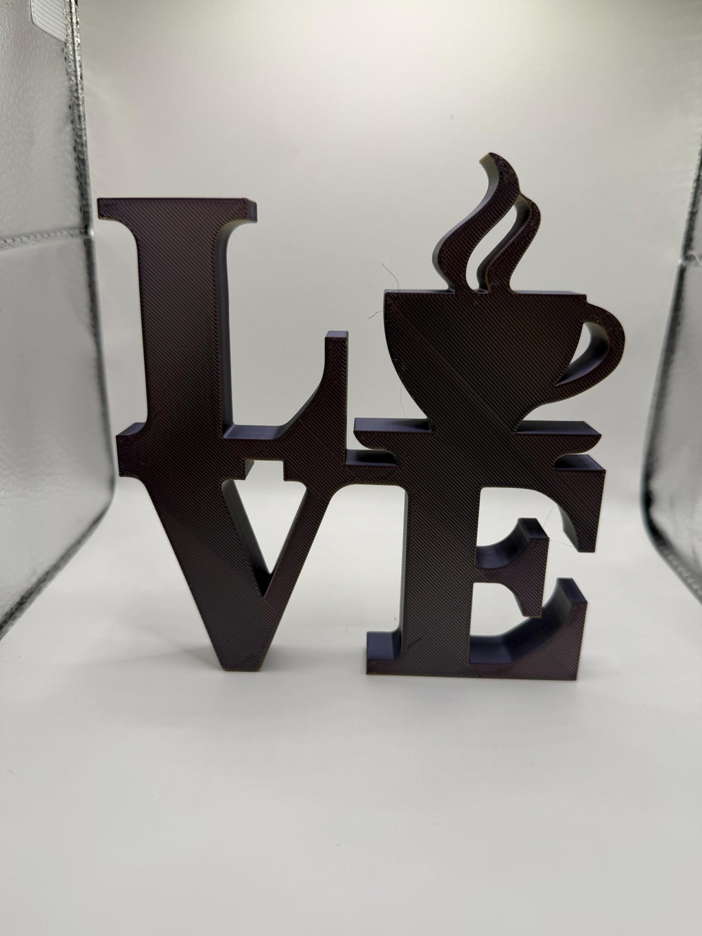 3D Printed Love Coffee Kitchen Sign