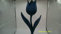 3D Printed Tulip Flower, Modern Decorative Bloom, Articulated Stem Display Piece