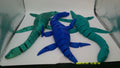 Flexible Plesiosaur Model, 3D Printed Articulated Ocean Creature, Long‑Neck Sea Figure