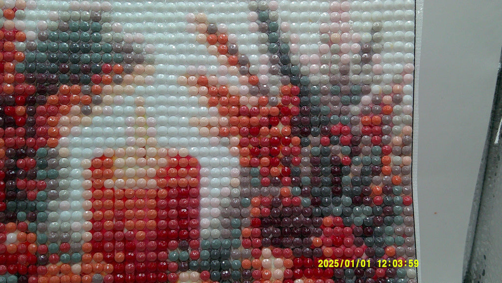 Candlelit Holiday Wreath Diamond Art Painting