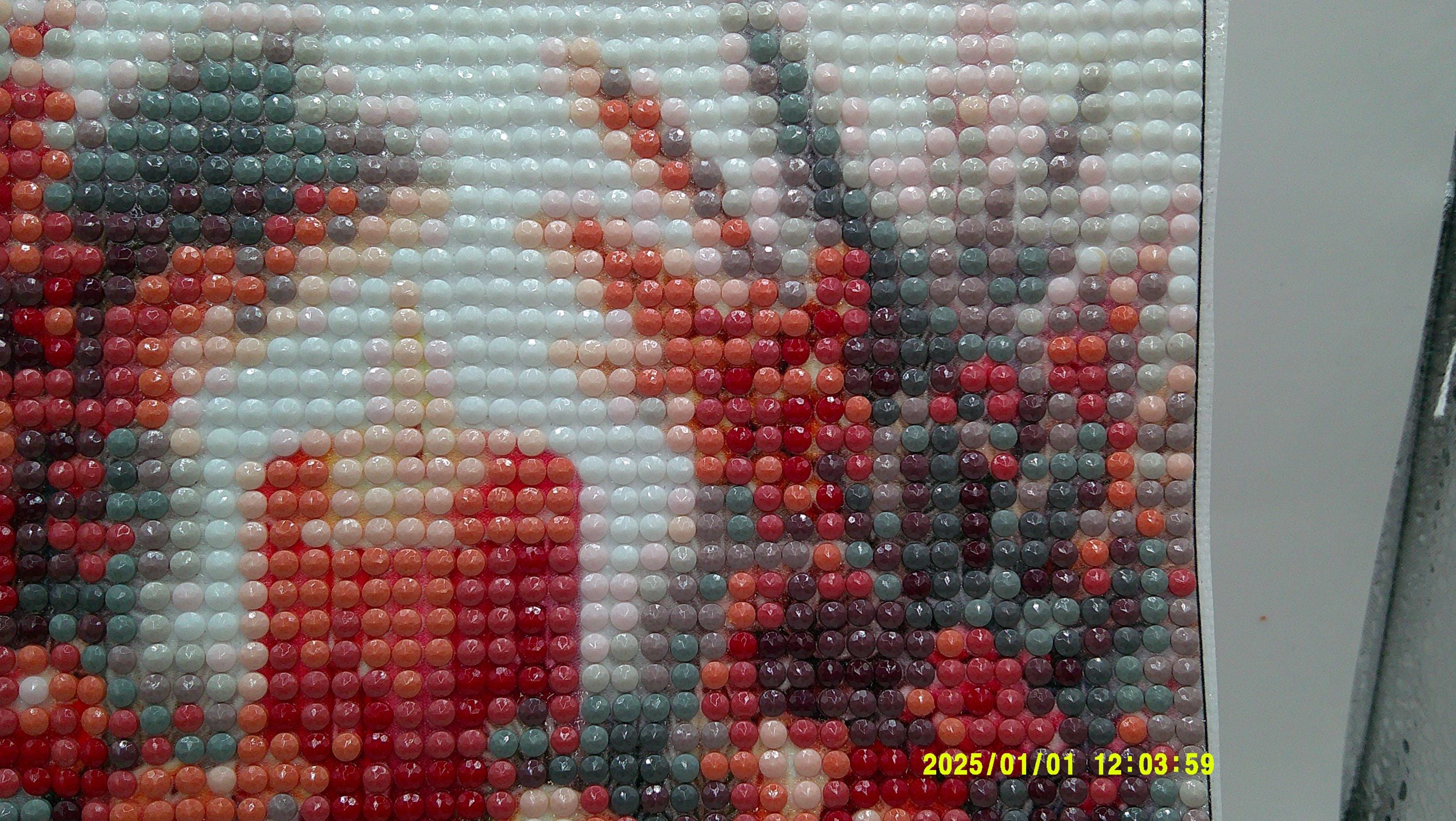 Candlelit Holiday Wreath Diamond Art Painting