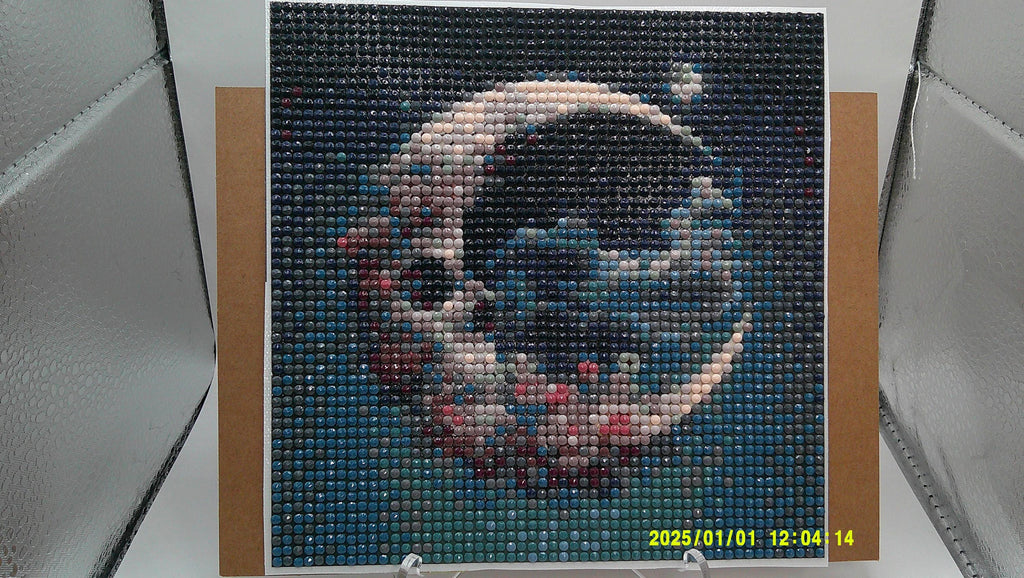 Galactic Moonrise Diamond Art