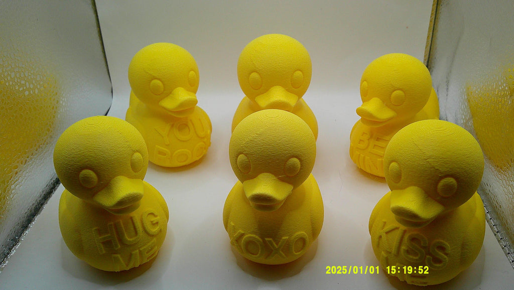 3D Printed Conversation Ducks
