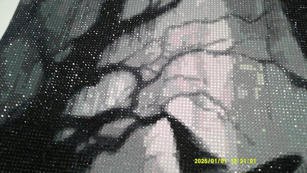 Shadowed Witch Silhouette Diamond Art