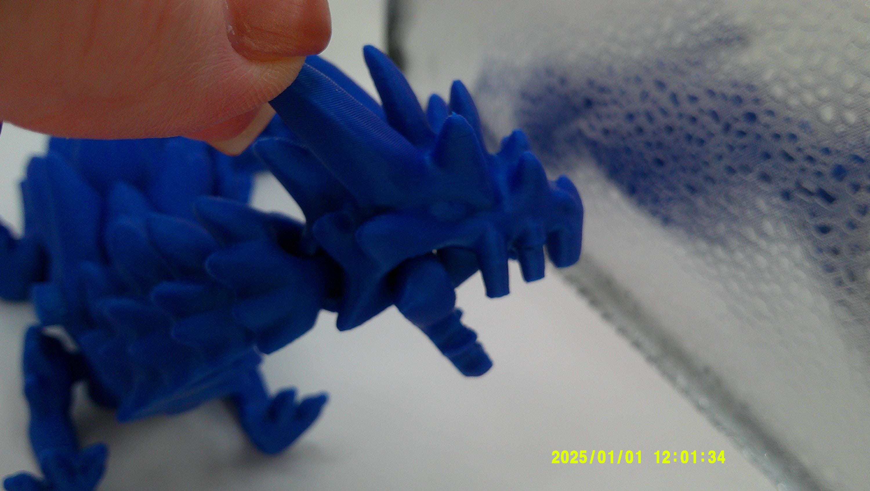 Flexi Fantasy Dragon, Poseable 3D Printed Creature