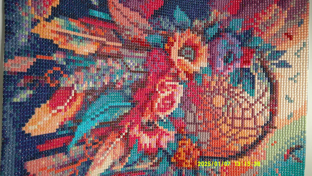 Blossoms & Feathers Dreamcatcher