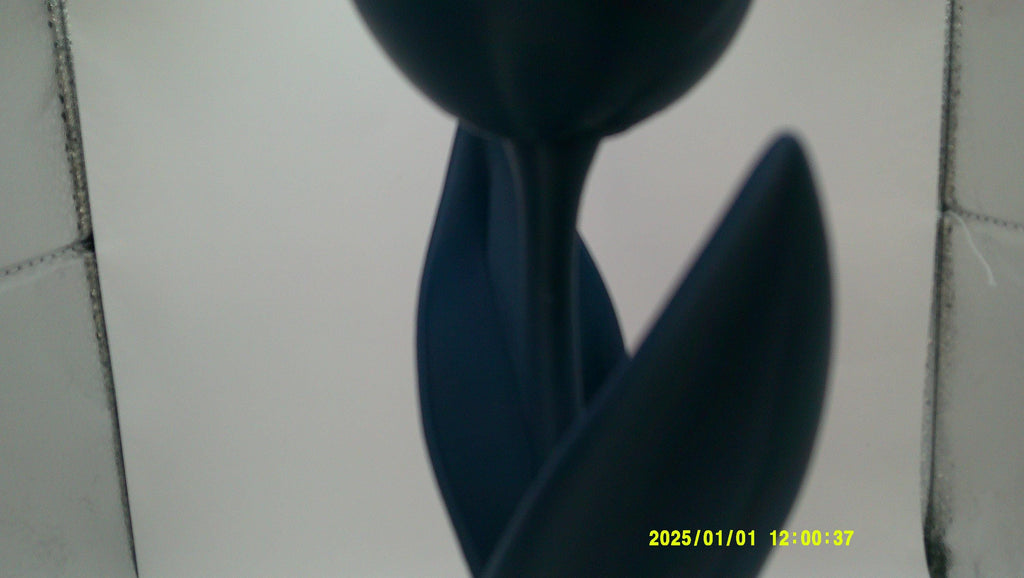 3D Printed Tulip Flower, Modern Decorative Bloom, Articulated Stem Display Piece