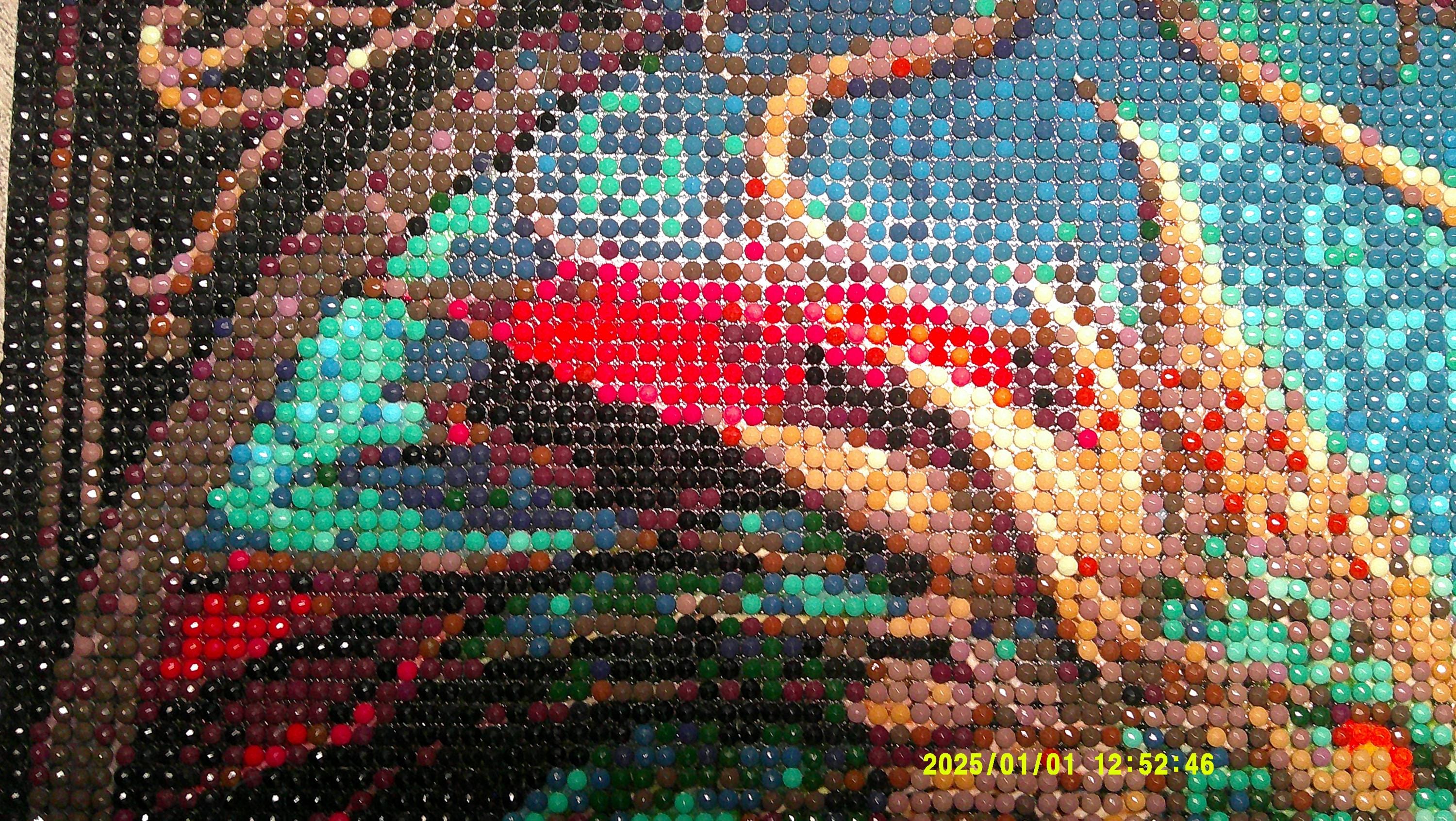 Crimson Leaves & Curled Dragon – Diamond Art Fantasy