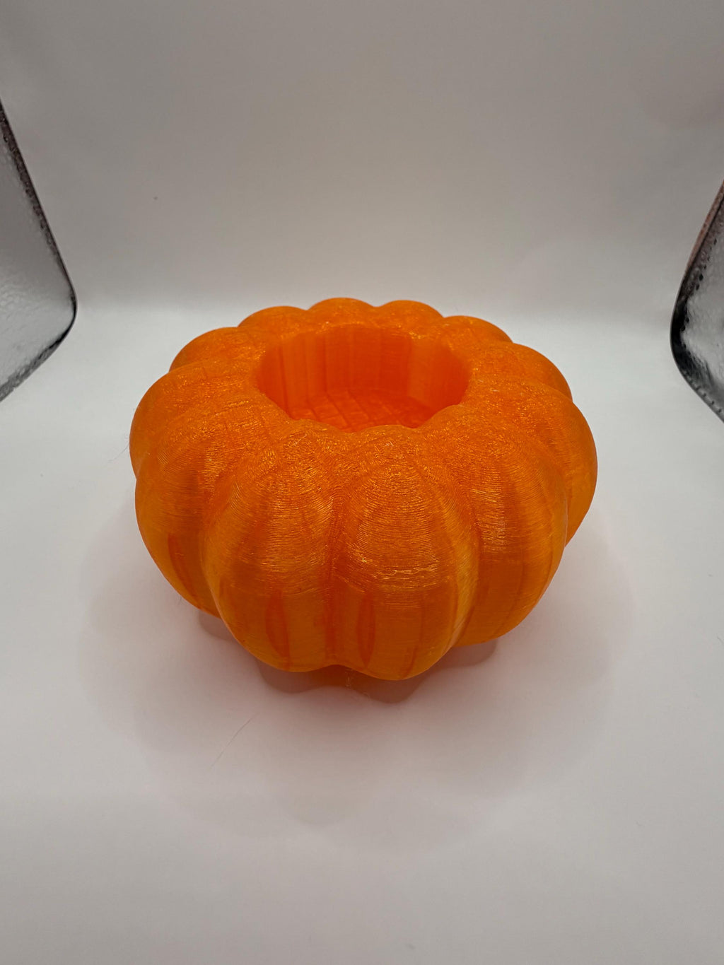 3D Printed Pumpkin Tea Light Holder