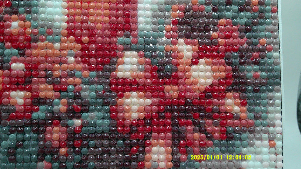 Candlelit Holiday Wreath Diamond Art Painting