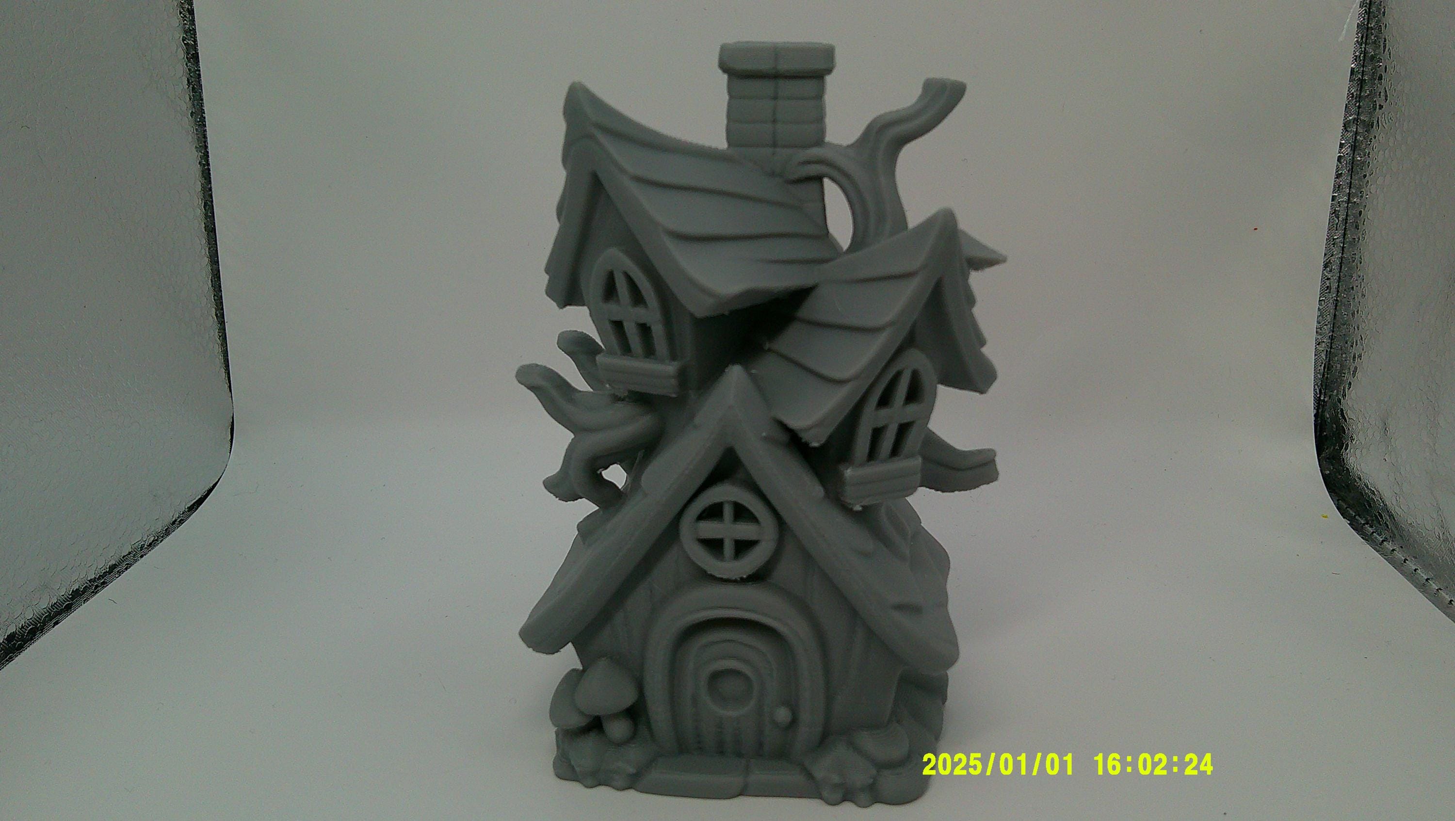 3D Printed Whimsical Fairy Village Mini Houses