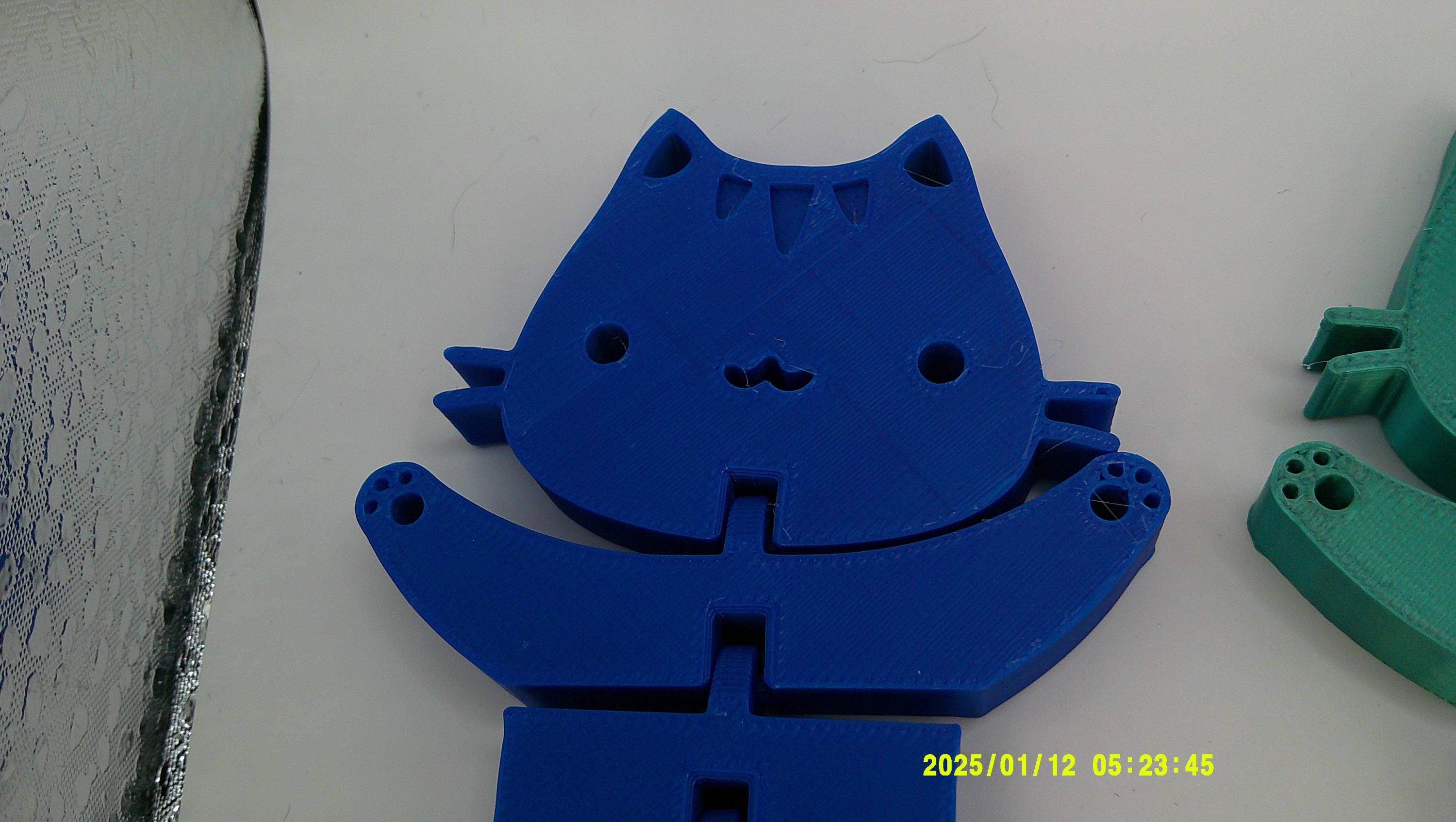 Wiggle‑Joint Cat Fidget | Bendable Kitty Toy