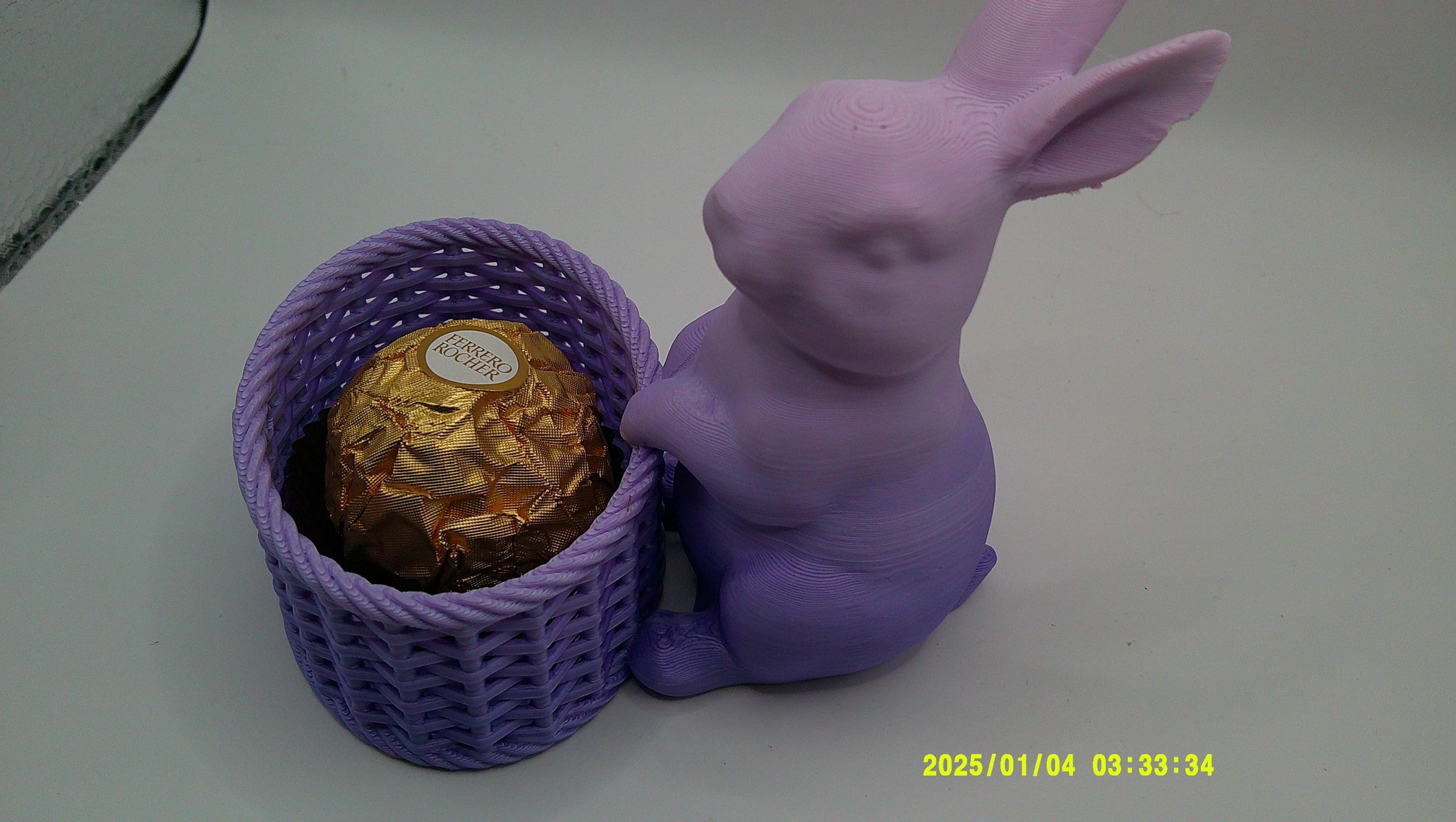 Bunny & Basket Candy Cradles – Easter Party Favors