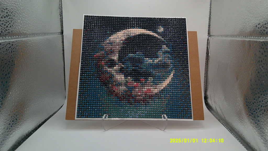 Galactic Moonrise Diamond Art