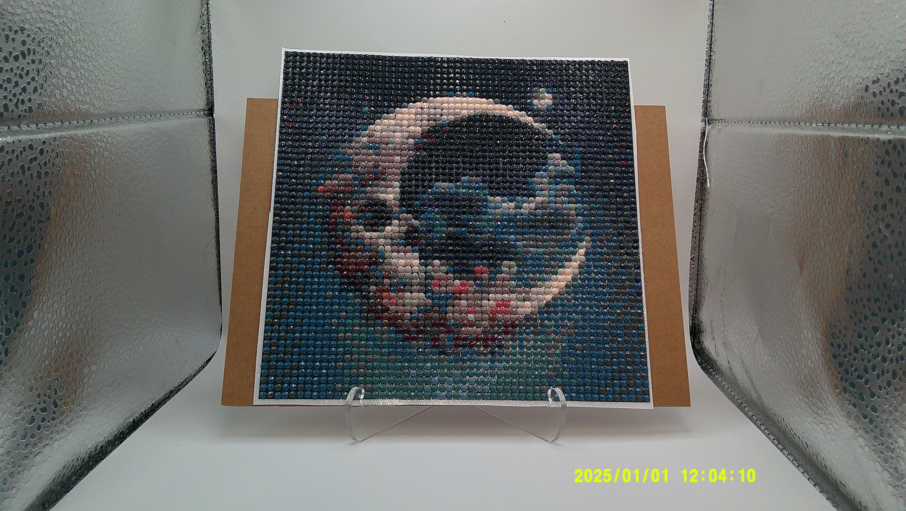 Galactic Moonrise Diamond Art